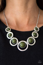 Load image into Gallery viewer, Jungle River - Paparazzi Green Necklace - BlingbyAshleyNicole