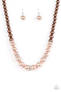 You Had Me At Pearls | Paparazzi Multi Necklace - BlingbyAshleyNicole
