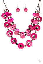 Load image into Gallery viewer, Catalina Coastin - Pink Necklace - BlingbyAshleyNicole