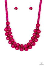 Load image into Gallery viewer, Caribbean Cover Girl - Paparazzi Pink Necklace - BlingbyAshleyNicole