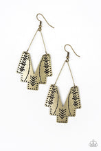 Load image into Gallery viewer, Arizona Adobe - Brass Earrings - BlingbyAshleyNicole