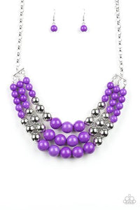 Dream Pop - Paparazzi Purple Necklace - BlingbyAshleyNicole