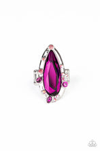 Load image into Gallery viewer, Sparkle Smitten - Paparazzi Pink Ring - BlingbyAshleyNicole