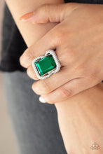 Load image into Gallery viewer, Deluxe Decadence - Paparazzi Green Ring - BlingbyAshleyNicole