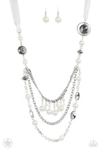 Load image into Gallery viewer, All The Trimmings | Paparazzi White Pearl Necklace | Blockbuster - BlingbyAshleyNicole