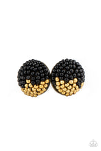 Load image into Gallery viewer, As Happy As Can BEAD | Paparazzi Black Earring - BlingbyAshleyNicole