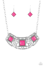 Load image into Gallery viewer, Feeling Inde-PENDANT - Paparazzi Pink Necklace - BlingbyAshleyNicole