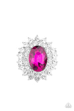 Load image into Gallery viewer, Secret Garden Glow | Paparazzi Pink Ring - BlingbyAshleyNicole