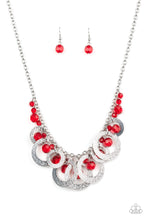 Load image into Gallery viewer, Turn It Up - Paparazzi Red Necklace - BlingbyAshleyNicole