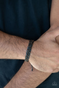 Time To Hit The RODEO - Paparazzi Black Urban Bracelet