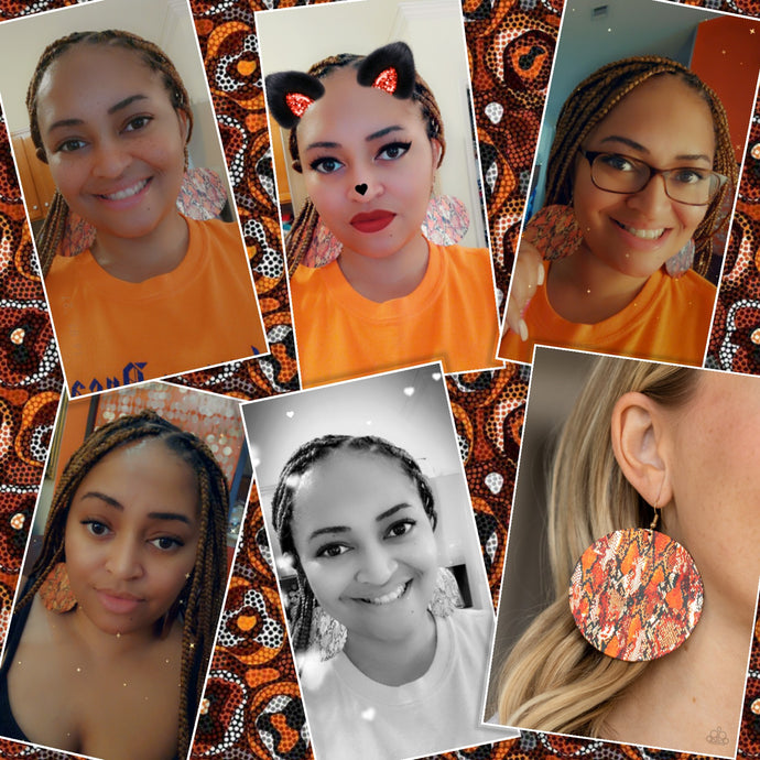 Im Only Animal | Paparazzi Multi Earring - BlingbyAshleyNicole