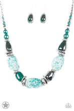 Load image into Gallery viewer, In Good Glazes - Paparazzi Blue Blockbuster Necklace - BlingbyAshleyNicole