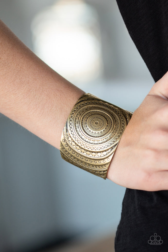 Bare Your SOL -Brass Bracelet - BlingbyAshleyNicole