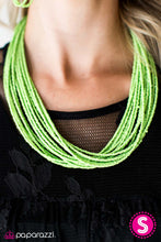 Load image into Gallery viewer, Wide Open Spaces | Paparazzi Green Necklace - BlingbyAshleyNicole
