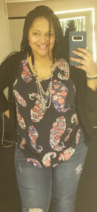 All the Trimmings | Paparazzi Blue Necklace - BlingbyAshleyNicole