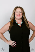 Load image into Gallery viewer, In Good Glazes - Paparazzi Blue Blockbuster Necklace - BlingbyAshleyNicole