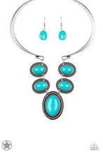 Load image into Gallery viewer, River Ride - Paparazzi Blue Necklace - BlingbyAshleyNicole