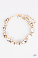 Load image into Gallery viewer, Deluxe Sparkle - Gold Bracelet - BlingbyAshleyNicole