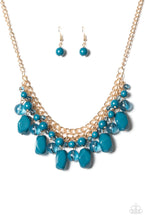 Load image into Gallery viewer, Newport Native | Paparazzi Blue Necklace - BlingbyAshleyNicole