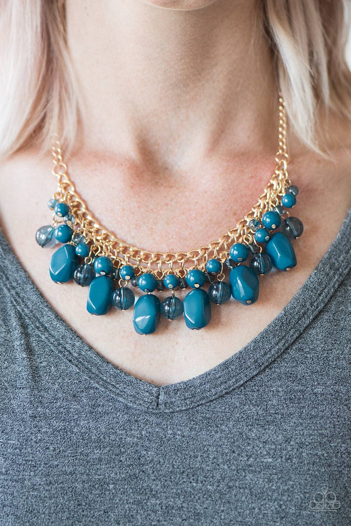 Newport Native | Paparazzi Blue Necklace - BlingbyAshleyNicole