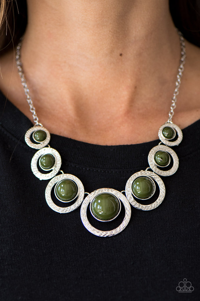 Jungle River - Paparazzi Green Necklace - BlingbyAshleyNicole