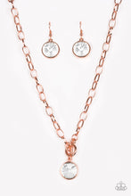 Load image into Gallery viewer, She Sparkles On - Paparazzi Copper Necklace - BlingbyAshleyNicole