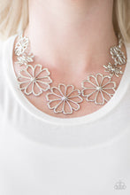 Load image into Gallery viewer, Blooming With Beauty - Paparazzi Silver Necklace - BlingbyAshleyNicole