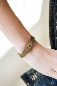 Just Love - Paparazzi Brass Bracelet - BlingbyAshleyNicole