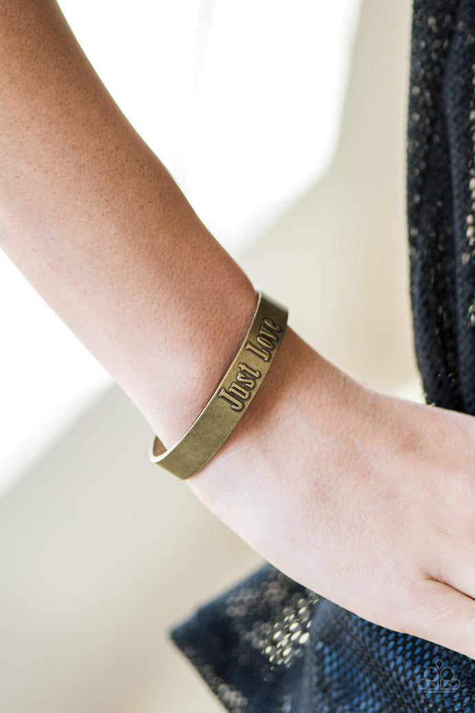 Just Love - Paparazzi Brass Bracelet - BlingbyAshleyNicole