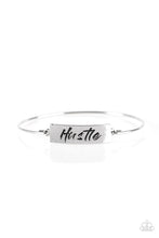 Load image into Gallery viewer, Hustle Hard - Paparazzi Silver Bracelet - BlingbyAshleyNicole