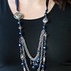 Load image into Gallery viewer, All the Trimmings | Paparazzi Blue Necklace - BlingbyAshleyNicole