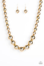Load image into Gallery viewer, Glamour Glare - Paparazzi Gold Necklace - BlingbyAshleyNicole
