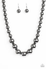 Load image into Gallery viewer, Glamour Glare - Paparazzi Black Necklace - BlingbyAshleyNicole