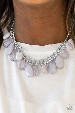 Glacier Goddess - Silver Necklace - BlingbyAshleyNicole