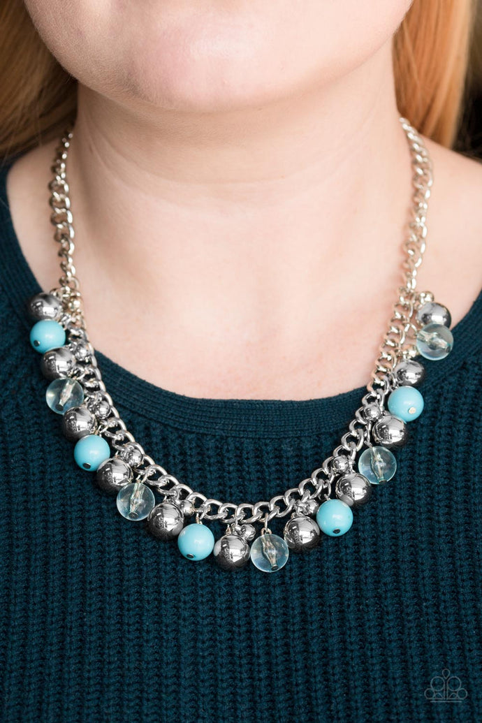 Keep A GLOW Profile - Green Necklace - BlingbyAshleyNicole