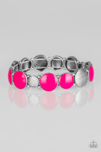 Bubble Blast - Pink Bracelet - BlingbyAshleyNicole