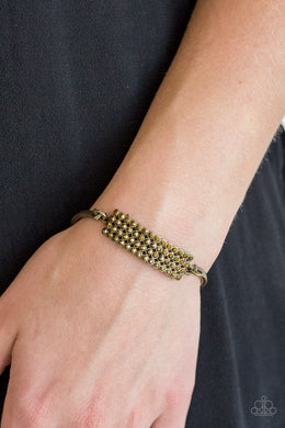 Top-Class Class - Brass Bracelet - BlingbyAshleyNicole