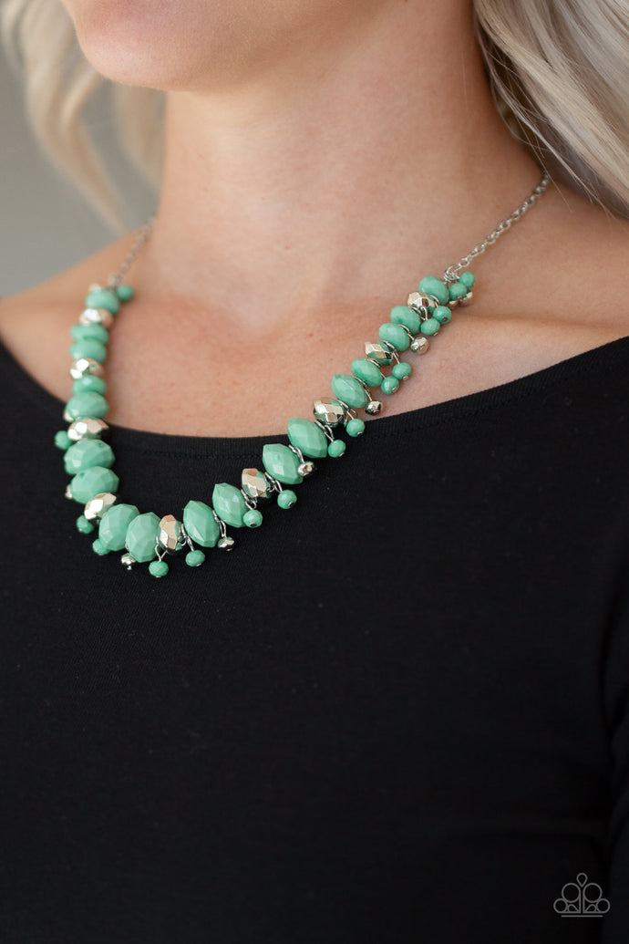 BRAGs To Riches - Paparazzi Green Necklace - BlingbyAshleyNicole