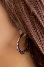 Load image into Gallery viewer, Rumba Rendezvous - Paparazzi Copper Earrings - BlingbyAshleyNicole