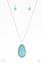 Load image into Gallery viewer, BADLAND To The Bone - Paparazzi Blue Necklaces - BlingbyAshleyNicole