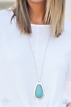 Load image into Gallery viewer, BADLAND To The Bone - Paparazzi Blue Necklaces - BlingbyAshleyNicole