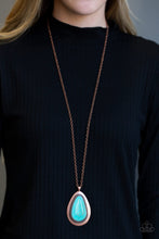 Load image into Gallery viewer, BADLAND To The Bone - Paparazzi Copper Necklace - BlingbyAshleyNicole