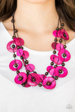 Load image into Gallery viewer, Catalina Coastin - Pink Necklace - BlingbyAshleyNicole