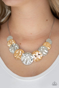 A Daring DISCovery - Silver Necklace - BlingbyAshleyNicole