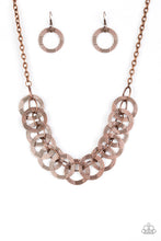 Load image into Gallery viewer, The Main Contender | Paparazzi Copper Necklace - BlingbyAshleyNicole