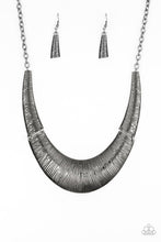 Load image into Gallery viewer, Feast or Famine - Black Necklace - BlingbyAshleyNicole