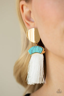 Insta Inca - Blue Post Earring - BlingbyAshleyNicole