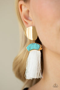 Insta Inca - Blue Post Earring - BlingbyAshleyNicole