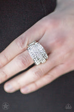 Load image into Gallery viewer, The Millionaire&#39;s Club - Paparazzi Blockbuster Ring - BlingbyAshleyNicole