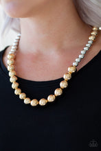 Load image into Gallery viewer, Power To The People - Paparazzi Gold Necklace - BlingbyAshleyNicole